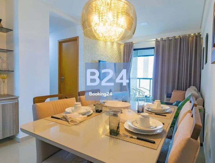 Apartamento na beira mar da praia de barra de jangada por carpediem
