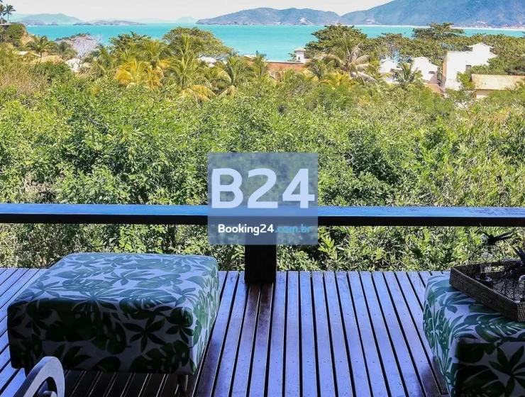 Sete suítes e uma vista de tirar o fôlego na famosa praia de geribá