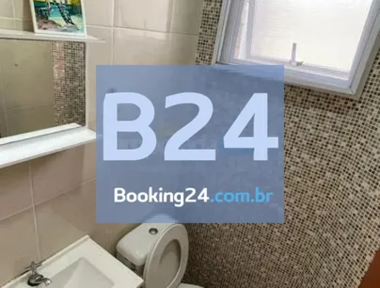 Casa mobiliada á 250 metros da praia