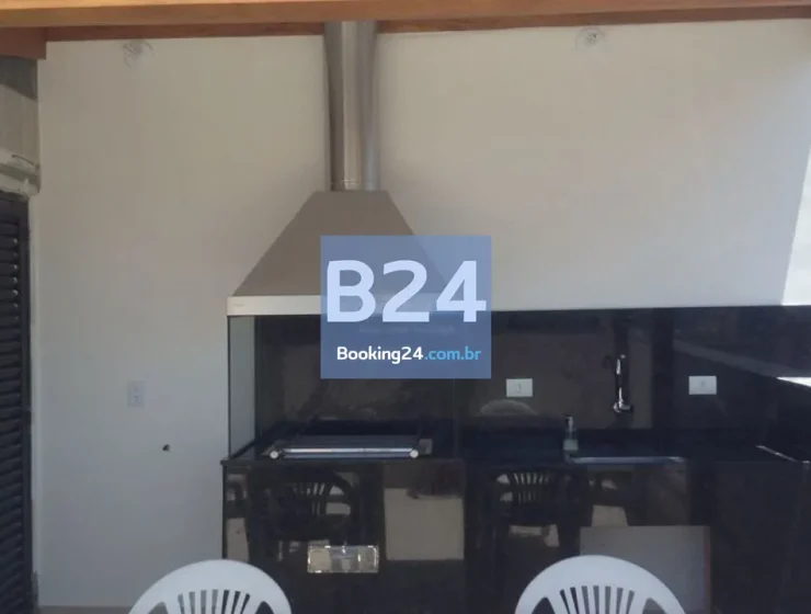 Guarujá praia do tombo duplex 3 dorm com churrasqueira