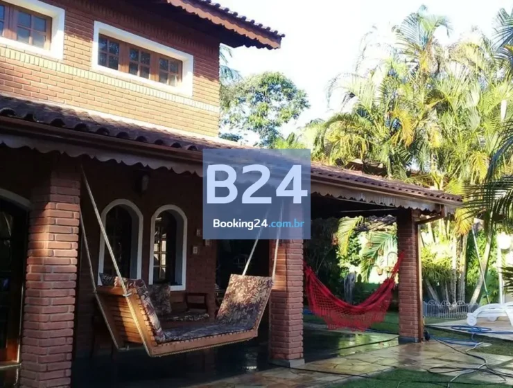 Casa c/ piscina 4 quartos 3 wc, wi-fi, cond. fechado, paraíso total