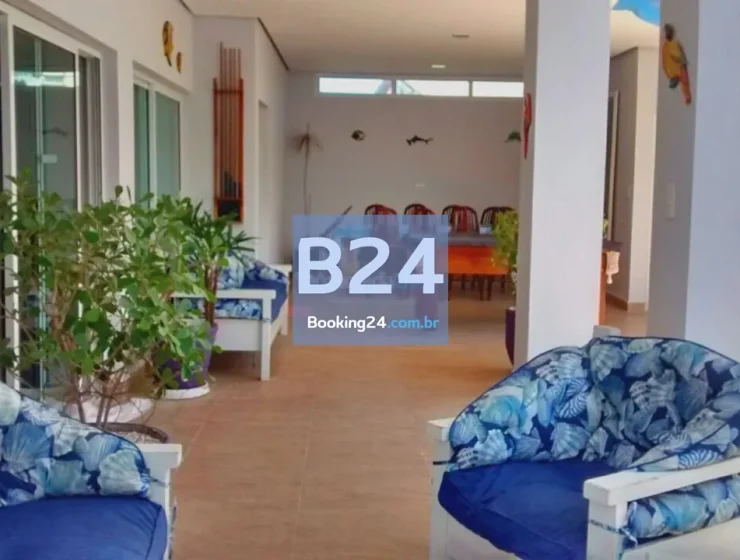 Belíssima casa no guarujá enseada com 5 suítes e a 100 metros do mar