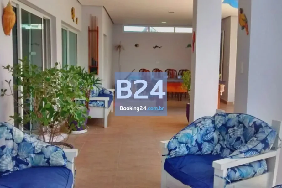 Belíssima casa no guarujá enseada com 5 suítes e a 100 metros do mar