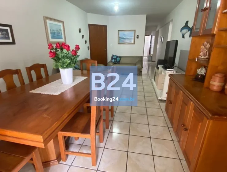 Apto 3 dorm rua 248 meia praia