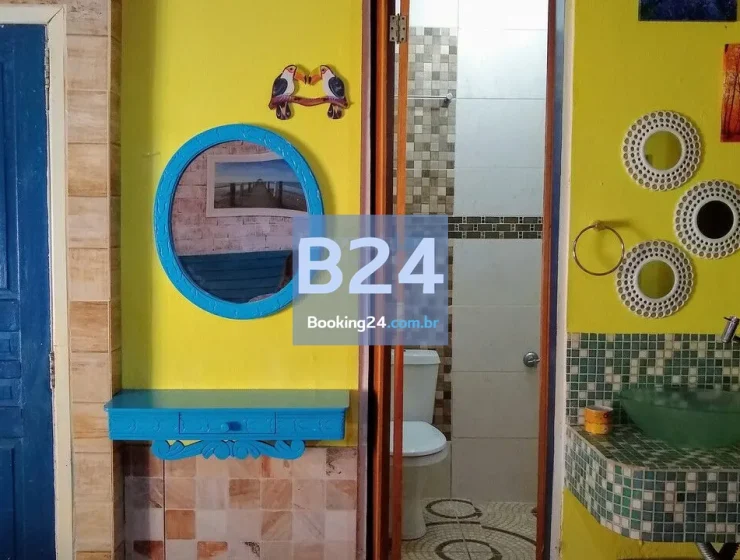 Chalé a minutos praia perequê ilhabela/wifi250mb/2garg