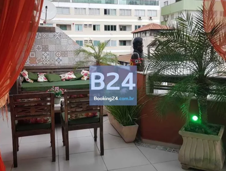 Cobertura duplex na prainha arraial do cabo 3 qtos – lounge c/ churr
