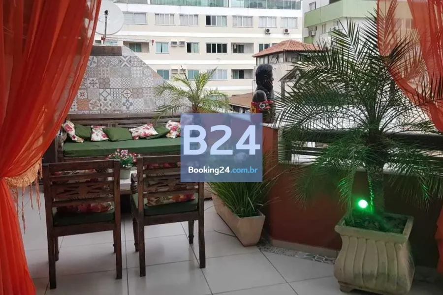 Cobertura duplex na prainha arraial do cabo 3 qtos – lounge c/ churr