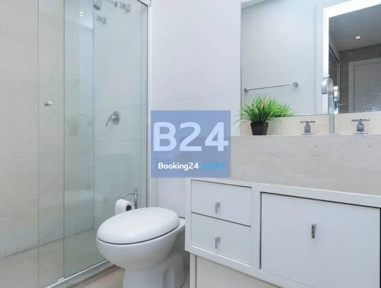 Cobertura alto padrão 3 quartos sendo uma suite vista mar, com…