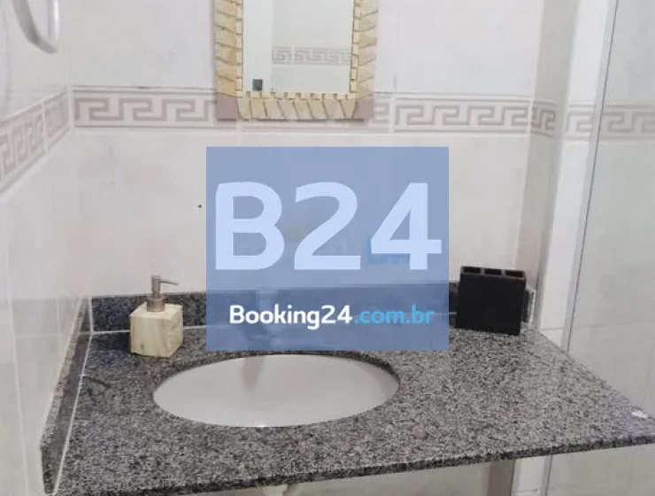 Apartamento com piscina aquecida/fria na orla da praia