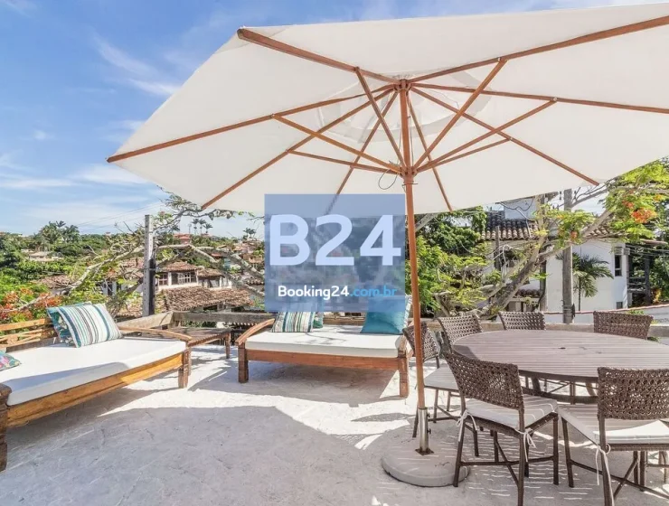 Casa com vista incrível, quatro suítes próx a praia de geribá