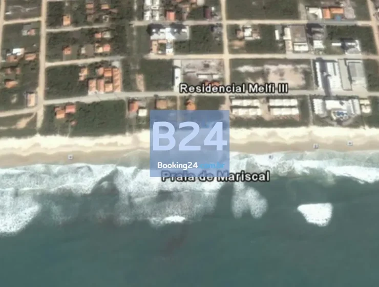 Apto a 50m da praia de mariscal com vista