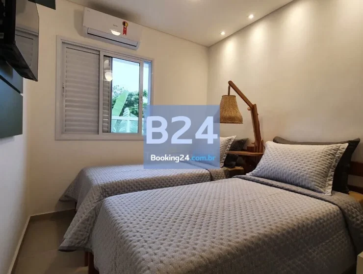 Apto no tenório p/ 6 pessoas/2 suítes com ar cond. internet e 2 vagas.