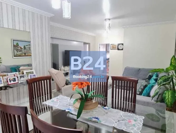 Apto 3 dorm meia praia