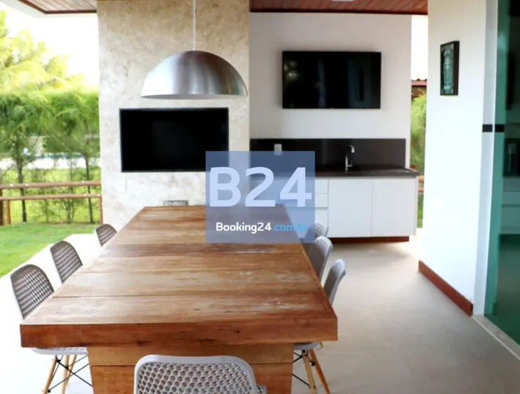 Casa alto padrão 6 suites 70 metros da praia guarajuba – ba