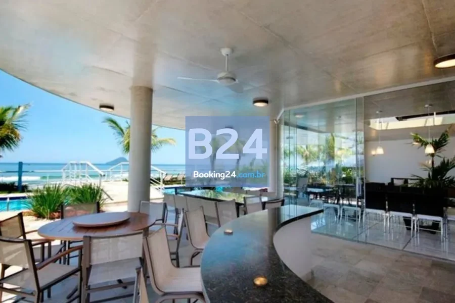 Casa luxuosa frente ao mar na praia de juquehy