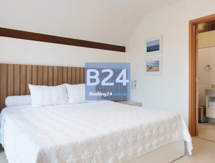 Bangalô com piscina privativa + wi-fi em carneiros