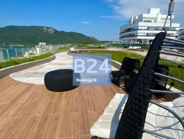 Apartamento 2 dormitórios com vista para mar no mirante home club