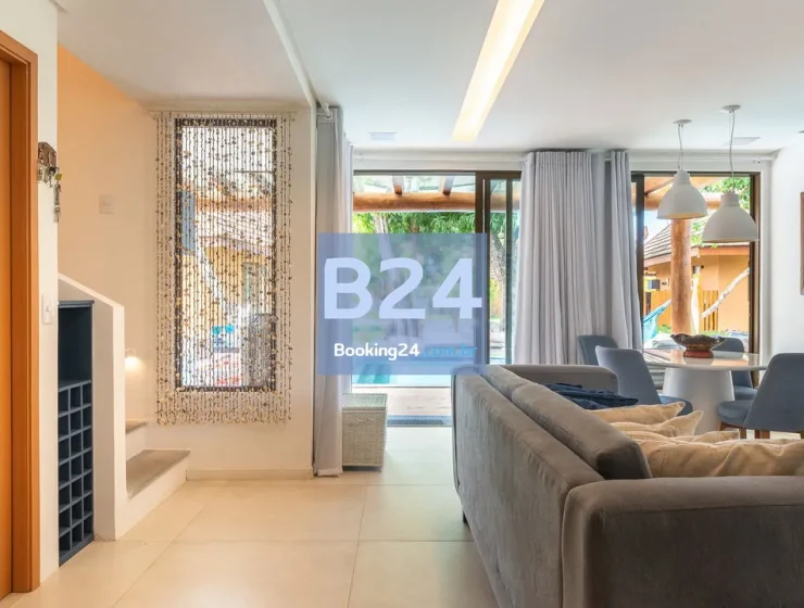 Bangalô 3 suítes + wi-fi no eco resort carneiros.