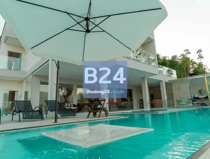 Mansão premium pé na areia angra dos reis/rj